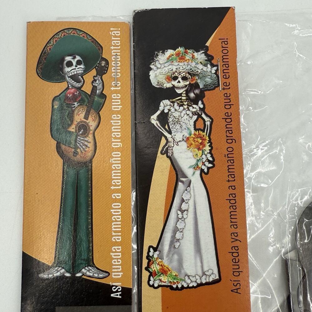 Day of the Dead Decorations Dia De Muertos Die Cut Cardstock Catrina/Don2PCS